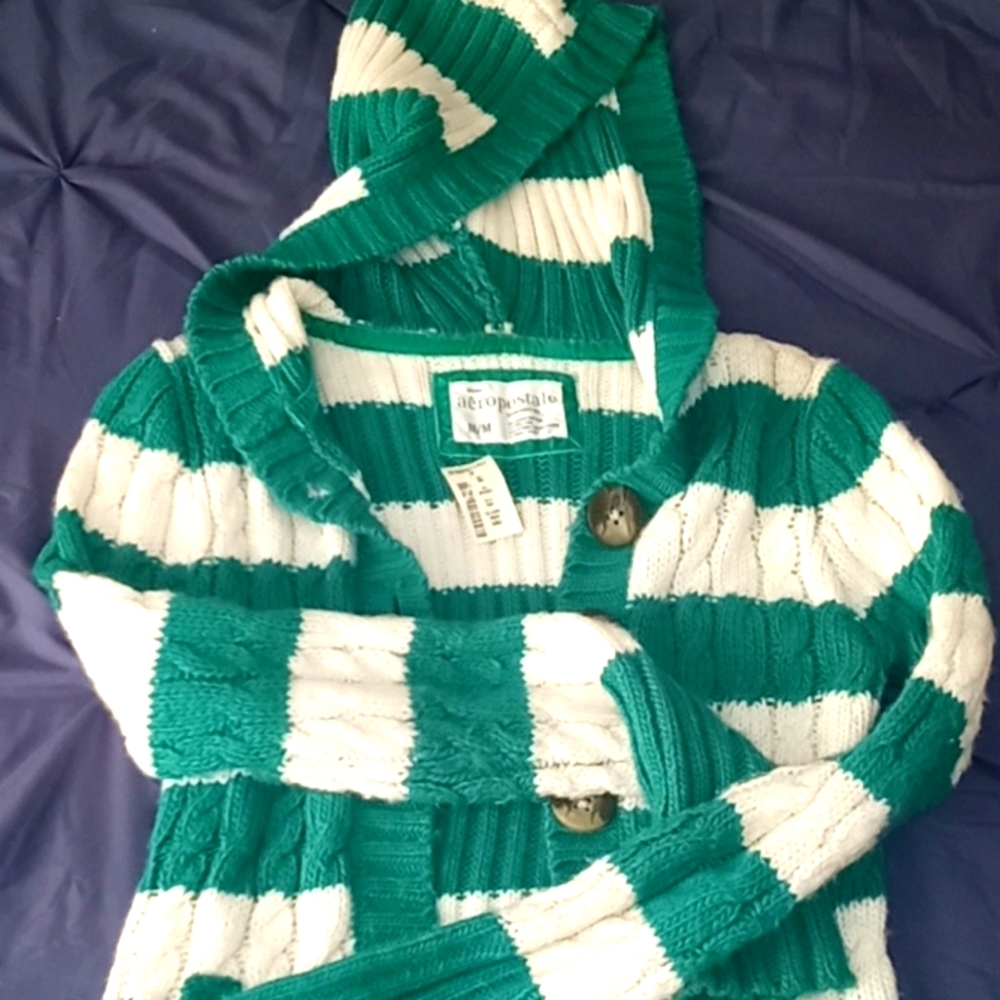 Rayon Button up sweater
